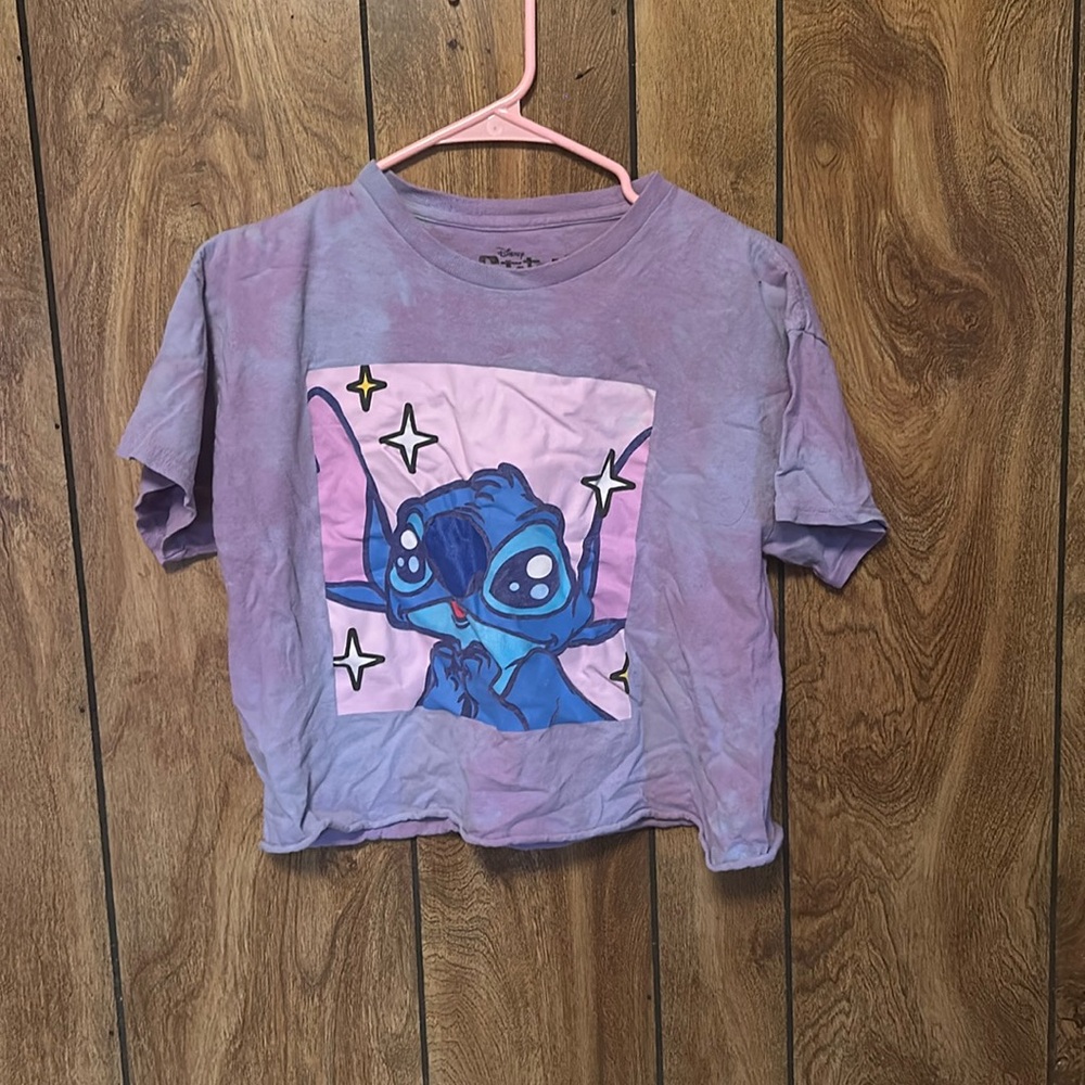 Sm Disney Stitch Crop Top Shirt